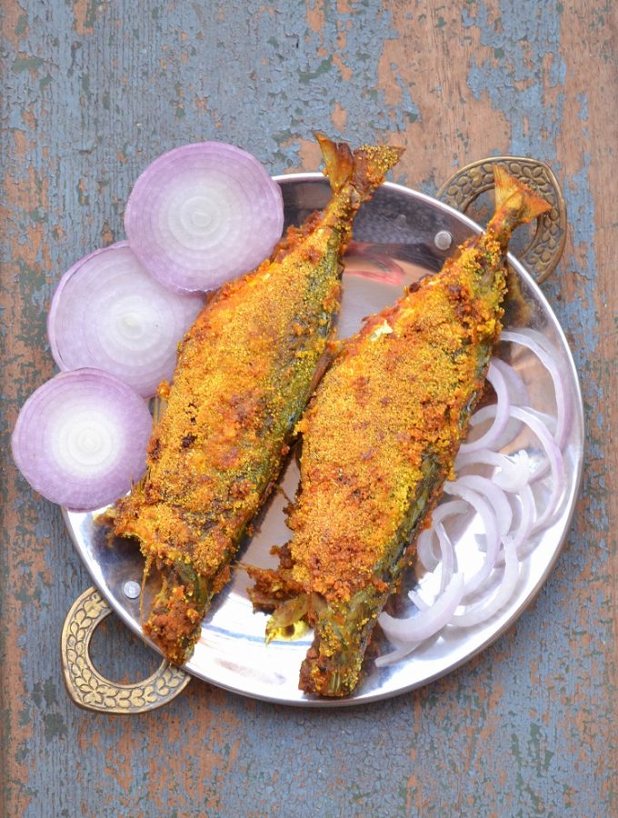 Rava Fried Mackerel, Rava fried fish, mackerel recipe, cooking mackerels, fried fish, Goan fish fry