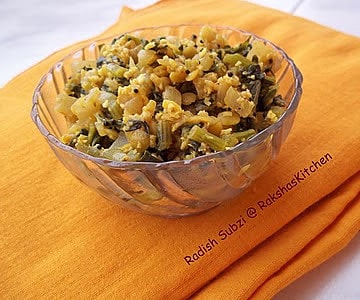 Radish Subzi