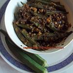 Stuffed Bhendi , Stuffed Okra