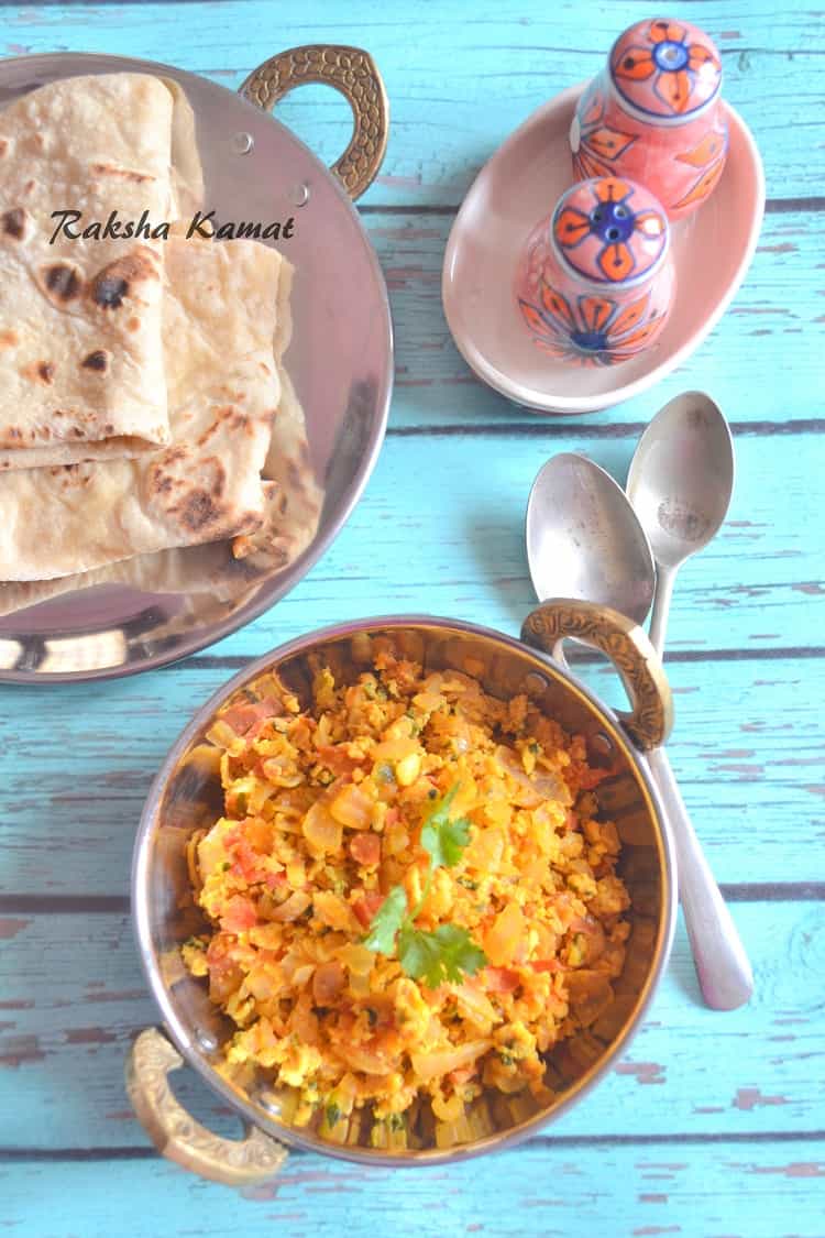 Egg Bhurji | Indian Style Scrambled Egg - Raksha's Kitchen