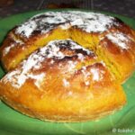 Eggless mango cake