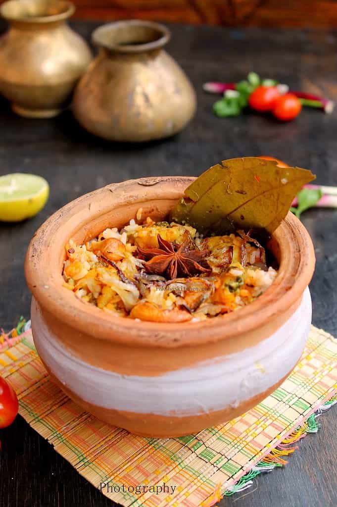 Prawns Biryani Recipe Image