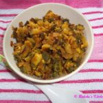 Karatyachi Kishmoor, bittergourd kismoor, bitter gourd recipe