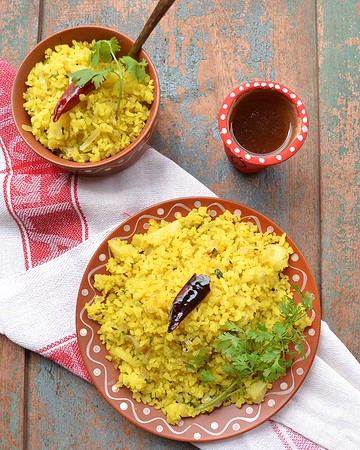 Potato Poha