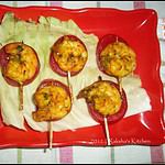 Grilled Prawns in Coriander Sauce