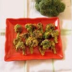 Rawa fried broccoli recipe, crispy semolina coated broccoli florets