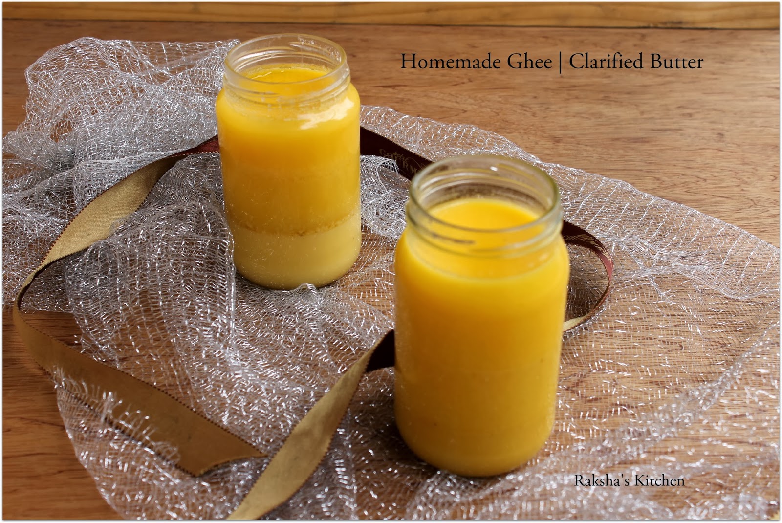 homemade ghee step by step