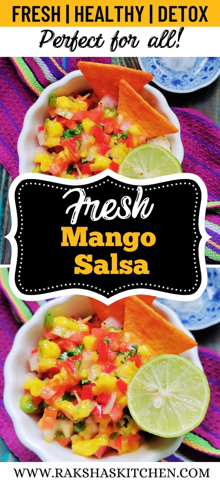 Easy Fresh Mango Salsa Recipe | Sweet, Spicy & Ready In 5 Minutes