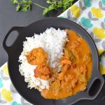 Goan prawns curry with raw mango