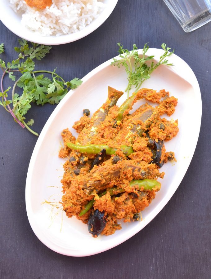 Hot and sour sardines, tallyache sukhe, sardines sukha, Goan sardines curry, tarle recipe, Indian sardines recipe
