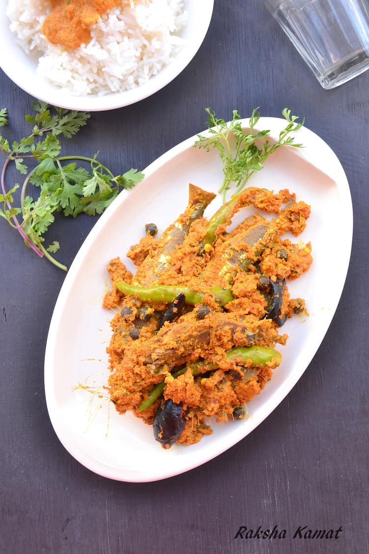 Hot and sour sardines, tallyache sukhe, sardines sukha, Goan sardines curry, tarle recipe, Indian sardines recipe