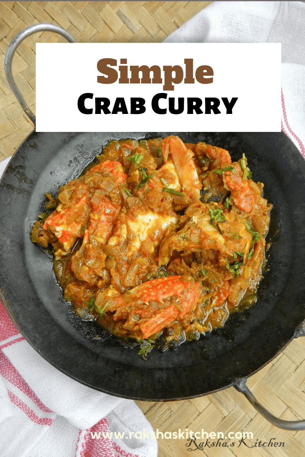 Easy Crab Curry