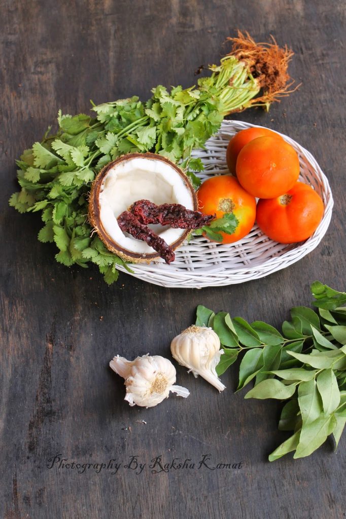 Ingredients for curry