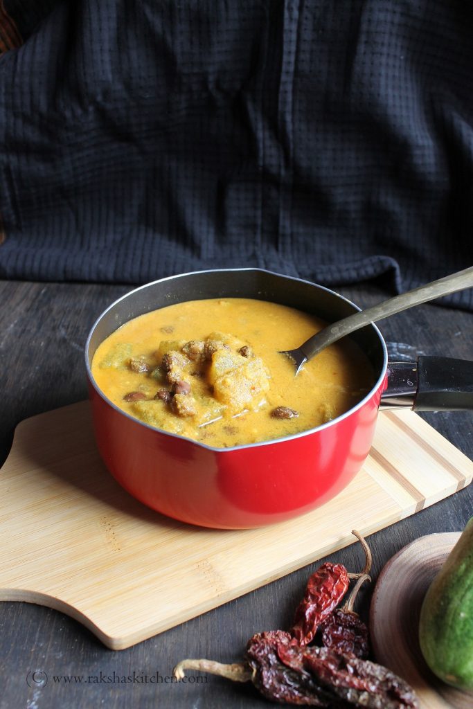 chickpea cucumber curry