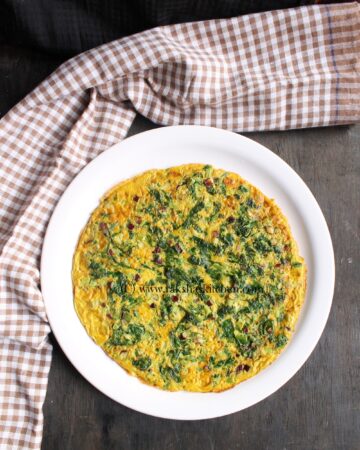 spinach omelette