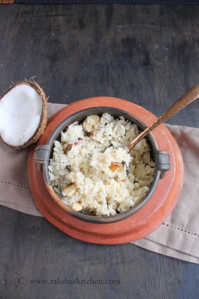 sweet coconut rice