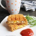 Grilled corn cheese sandwich recipe