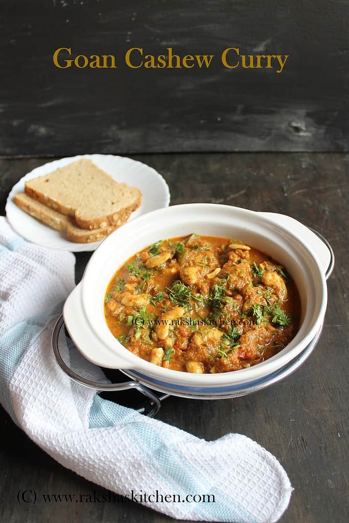 Goan cashew curry