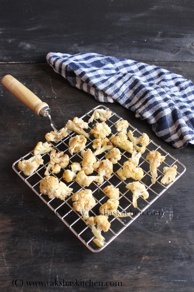 Oven Roasted Cauliflower