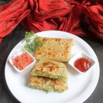Broccoli aloo lifafa paratha