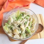 Pasta salad with potato