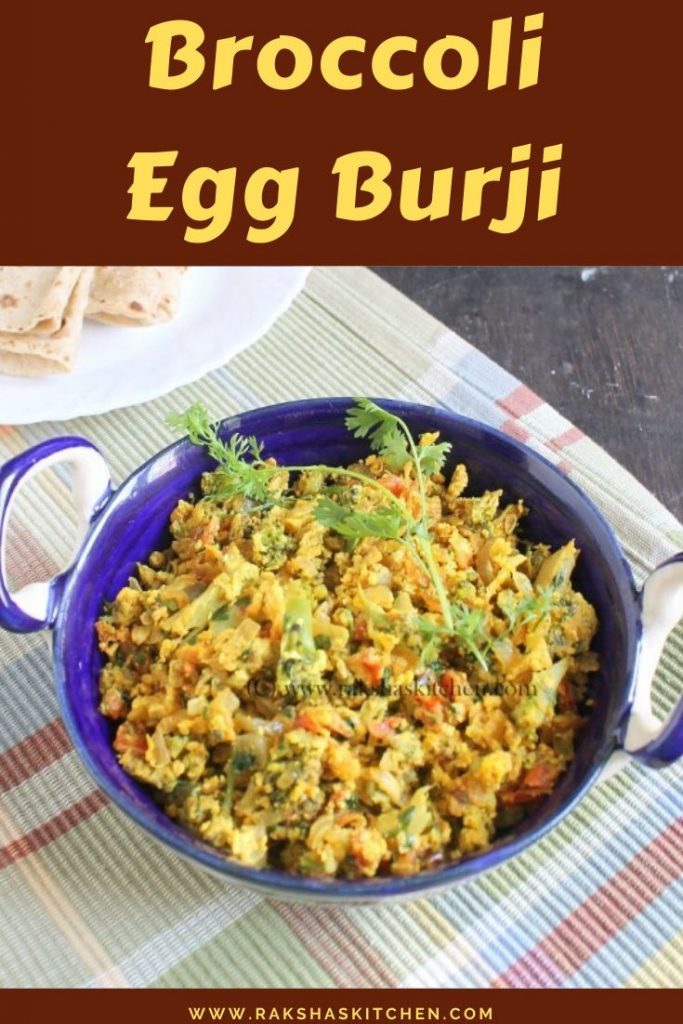 Broccoli Egg Burji