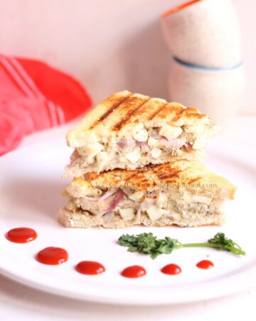 Egg white sandwich