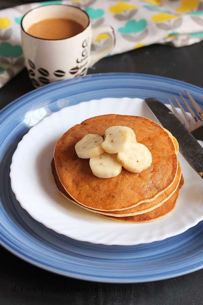 Banana oats pancake