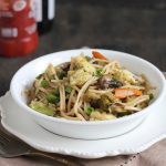 Egg hakka noodles