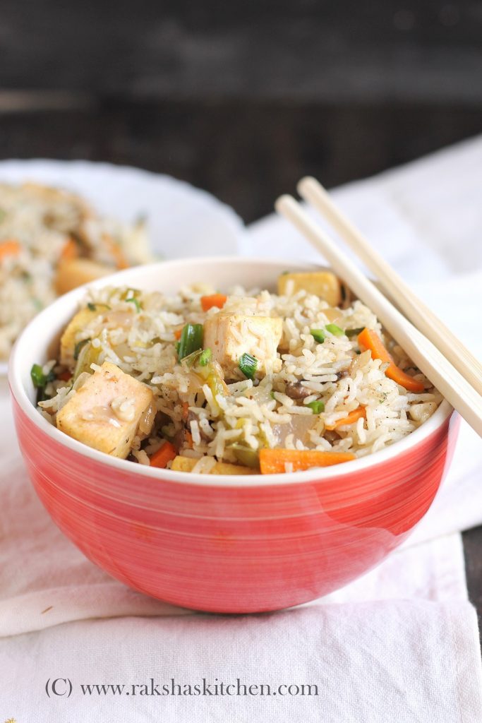 Tofu Fried Rice