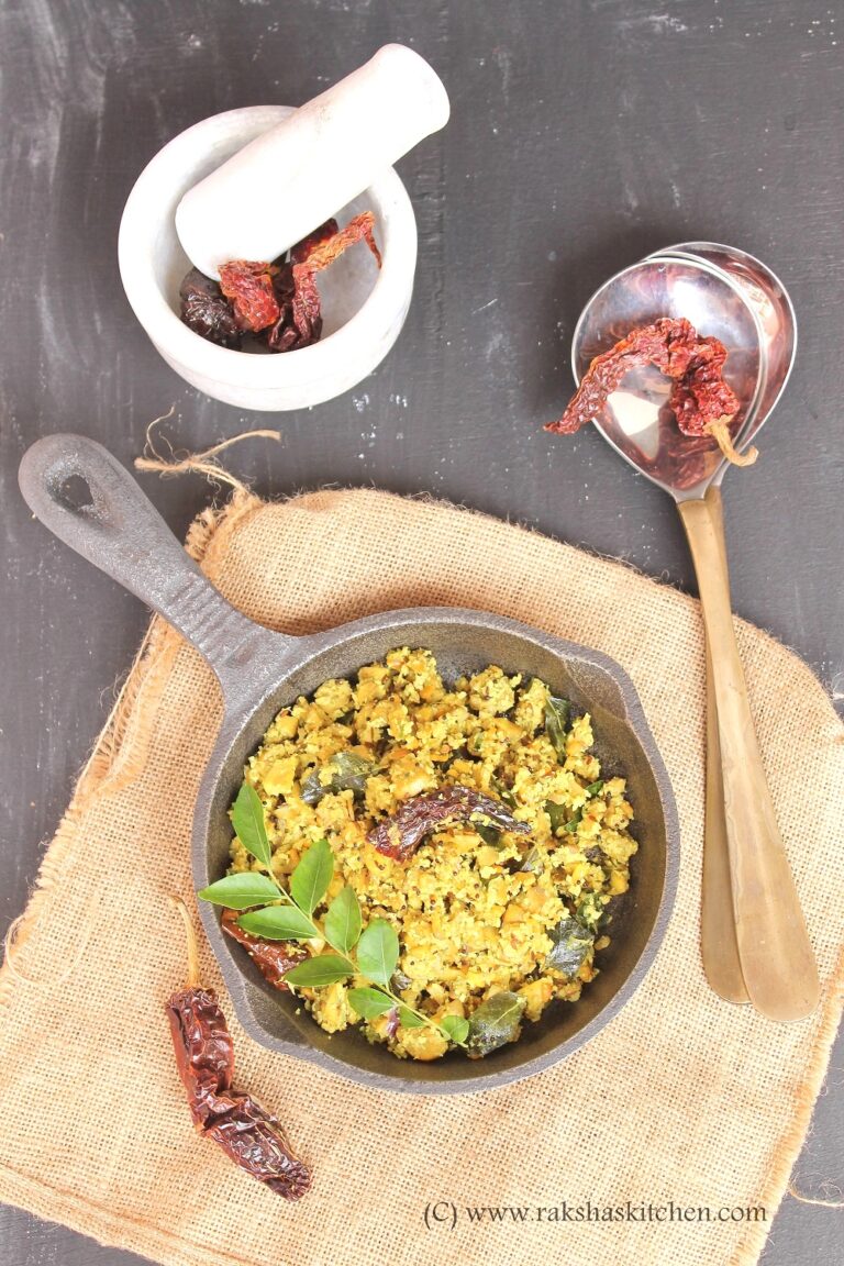 Kerala Style Mushroom Thoran Raksha's Kitchen