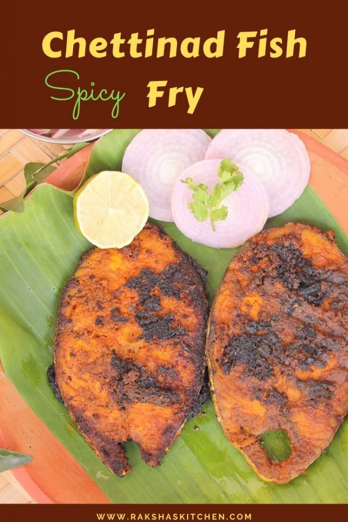 Spicy Chettinad fish fry