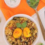 Egg dum biryani