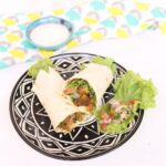 Mexican low fat fish wraps