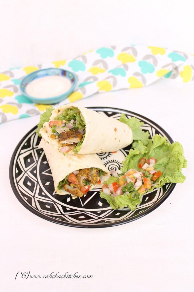 HEalthy fish wraps