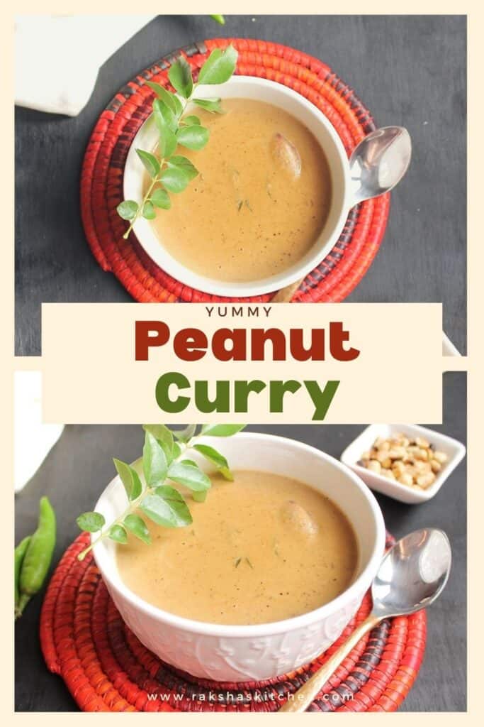 yummy peanut curry Indian