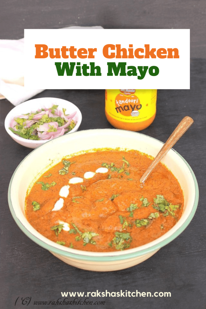 butter chicken with mayo