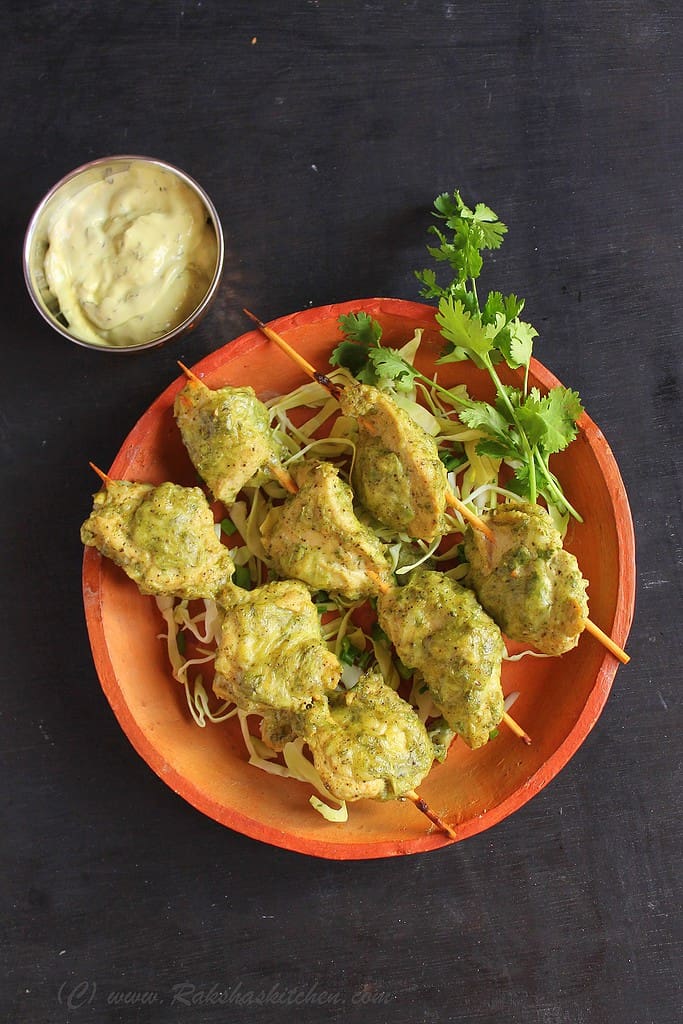 Murg Malai Kebabs