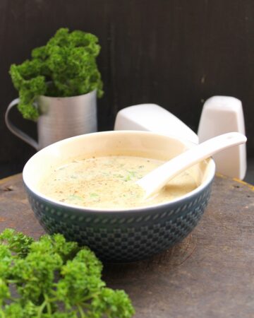 Roasted Cauliflower Soup
