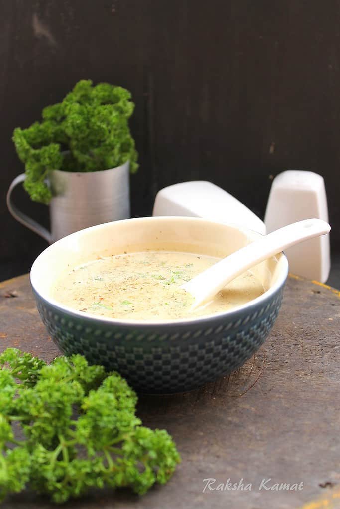 Roasted Cauliflower Soup