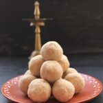 wheat flour ladoos, pityache ladoo, wheat ladoo, ghava pitta ladoo