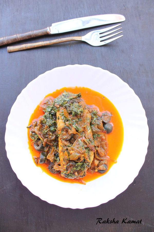 Moroccan Baked Fish Raksha's Kitchen