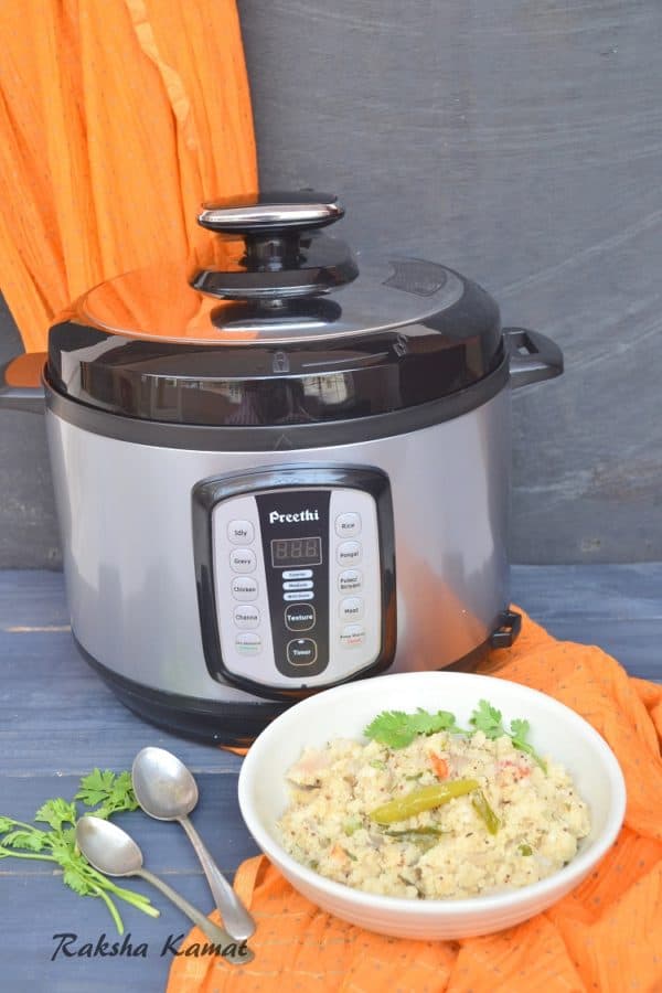 Upma_0783 Preethi Electric Pressure Cooker