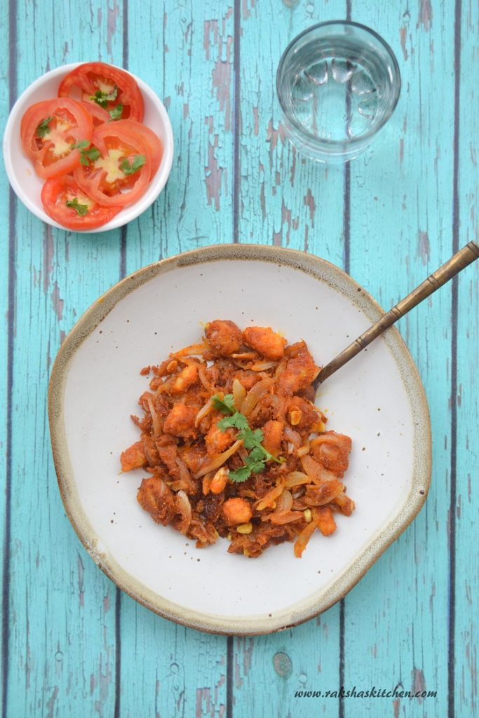 Prawns Onion Fry