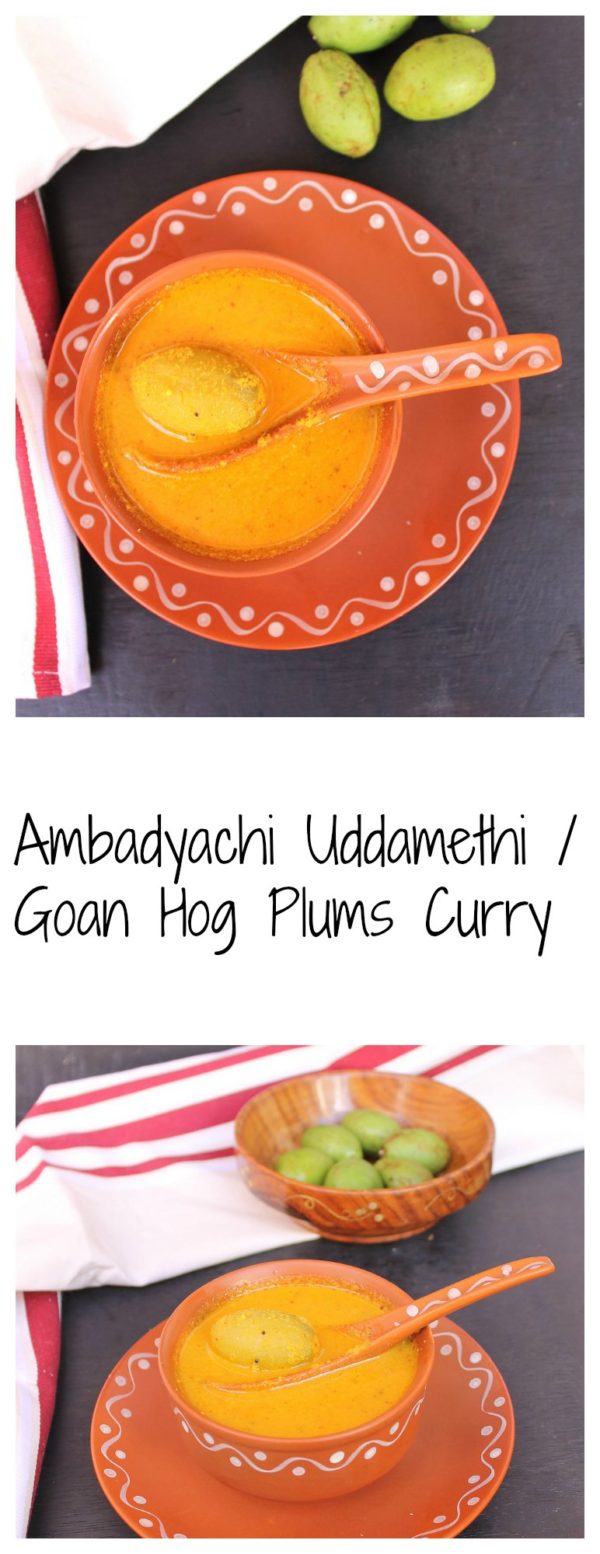 Ambadyachi Uddamethi / Goan Hog Plum Curry - Raksha's Kitchen