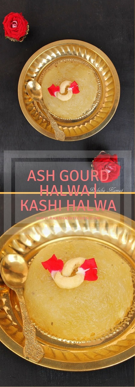 Ash gourd halwa