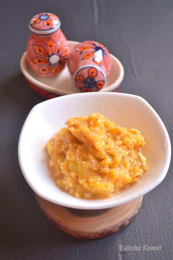 DSC_0084-001 Pumpkin Bharta , Doodhi Bharta, Doodyache bharta, pumpkin recipe