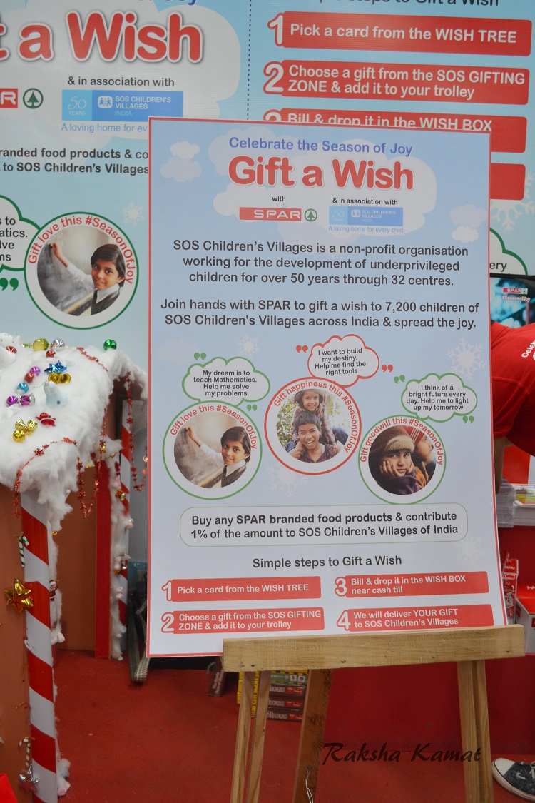 Gift a wish initiative by SPAR