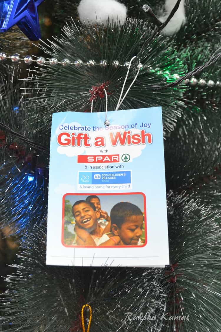 Gift a wish initiative by SPAR