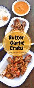 Butter Garlic Crabs, Crabs recipe